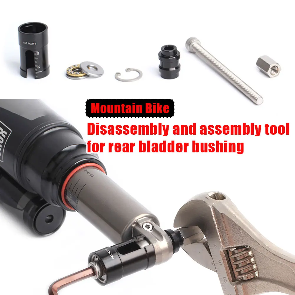 Mountain Bicycle Rear Shocks Repair Tools MTB Bike Shock Absorber Bushing Install/Removal Tool Kit
Mountain Bicycle Rear Shocks Repair Tools MTB Bike Shock Absorber Bushing Install/Removal Tool Kit