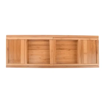 1PC Multifunctional Bathtub Serving Tray Bamboo Bath Bridge Telescopic Storage Rack Shelf with Mirror for Bathroom Home
1PC Multifunctional Bathtub Serving Tray Bamboo Bath Bridge Telescopic Storage Rack Shelf with Mirror for Bathroom Home