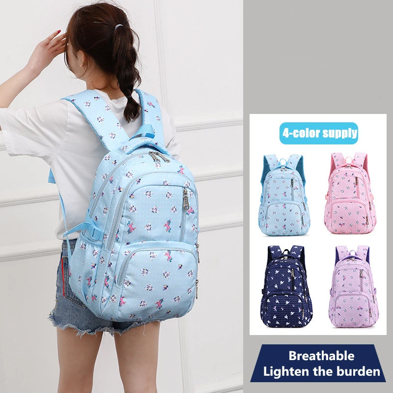 High quality Primary Middle High school student bag female shoulder bag new wave Korean version simple travel backpack
High quality Primary Middle High school student bag female shoulder bag new wave Korean version simple travel backpack