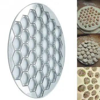 37 Holes Dumpling Mould Tools Dumplings Maker Ravioli Aluminum Mold Pelmeni Dumplings Kitchen DIY Accessory for Pastry Dumpling 
37 Holes Dumpling Mould Tools Dumplings Maker Ravioli Aluminum Mold Pelmeni Dumplings Kitchen DIY Accessory for Pastry Dumpling
