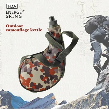 750ML outdoor portable sports bottle Camping mountaineering camouflage kettle With strap PE cold kettle Army fan outdoor kettle
750ML outdoor portable sports bottle Camping mountaineering camouflage kettle With strap PE cold kettle Army fan outdoor kettle
