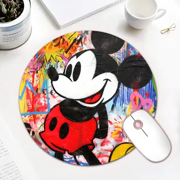Cute Mickey Mouse Desktop Game Mousepad Computer Game Mice Mat Rubber Round Mouse Pad Child Gift 
Cute Mickey Mouse Desktop Game Mousepad Computer Game Mice Mat Rubber Round Mouse Pad Child Gift