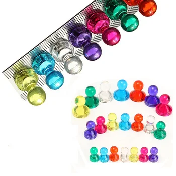 Push Pin Magnets 16 Pack 8 Colors Refrigerator Magnets Colorful and Practical Fridge Magnets Perfect for Whiteboard Decorate
Push Pin Magnets 16 Pack 8 Colors Refrigerator Magnets Colorful and Practical Fridge Magnets Perfect for Whiteboard Decorate