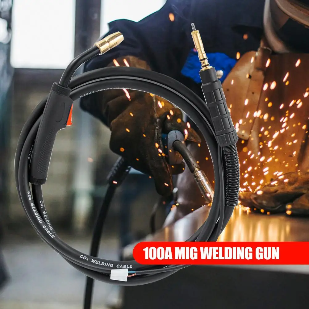 100A 3m/10ft Consumables MIG Welding Gun Excellent ABS Plastics Prolonged Durable Fit for Miller 195957 H-10 MIG Torch
100A 3m/10ft Consumables MIG Welding Gun Excellent ABS Plastics Prolonged Durable Fit for Miller 195957 H-10 MIG Torch