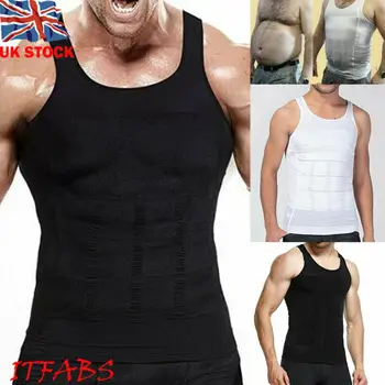 Men Body Slimming Shaper Vest Slim Chest Belly Waist Boobs Compression Shirts Mens GYM Muscle Training Top Vest
Men Body Slimming Shaper Vest Slim Chest Belly Waist Boobs Compression Shirts Mens GYM Muscle Training Top Vest