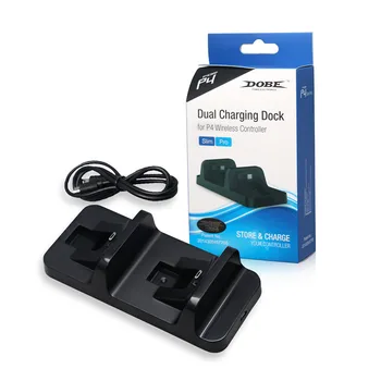 Dual USB Charging Dock for Play-Station 4 Wireless Controller Double Handle Wireless Dual USB Charging Dock Station for P-S-4
Dual USB Charging Dock for Play-Station 4 Wireless Controller Double Handle Wireless Dual USB Charging Dock Station for P-S-4