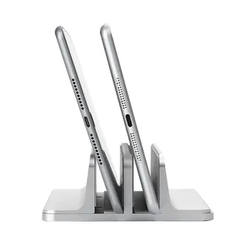 Desktop Double Slot Notebook Tablet Mount Base Holder For MacBook Pro Air Adjustable Dock Aluminum Desktop Stand for iPad Pro
Desktop Double Slot Notebook Tablet Mount Base Holder For MacBook Pro Air Adjustable Dock Aluminum Desktop Stand for iPad Pro