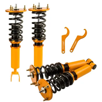 Coilover Spring SUSPENSION Shock Absorber Struts Kit ADJUSTABLE HEIGHT COILOVER For TOYOTA SUPRA JZA80 1993-1998 QXAS
Coilover Spring SUSPENSION Shock Absorber Struts Kit ADJUSTABLE HEIGHT COILOVER For TOYOTA SUPRA JZA80 1993-1998 QXAS