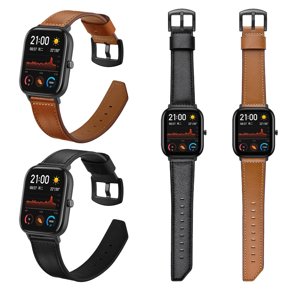 For Xiaomi Huami Amazfit GTS / Bip lite / Amazfit GTR Brown Black Leather Strap Stratos 3 Wrist Band Watchband Bracelet 22 20mm
For Xiaomi Huami Amazfit GTS / Bip lite / Amazfit GTR Brown Black Leather Strap Stratos 3 Wrist Band Watchband Bracelet 22 20mm