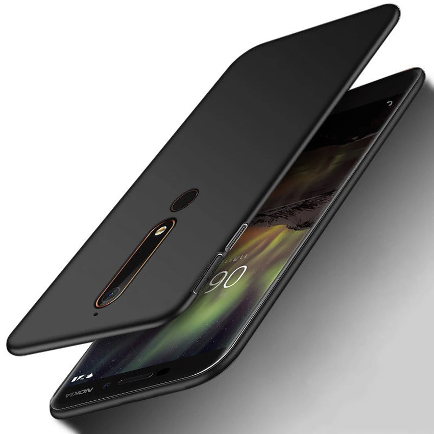 Чехол для телефона Nokia 5 6 7 8 Plus мягкая силиконовая Матовая защитная задняя крышка