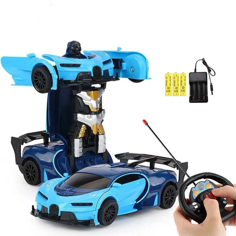 RC Car Collision Deformation Cars Robot Electric Remote Control Tramformation Sports Vehicle Racing Toy for Kids Children A26 
RC Car Collision Deformation Cars Robot Electric Remote Control Tramformation Sports Vehicle Racing Toy for Kids Children A26