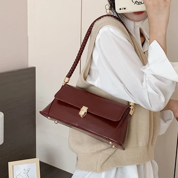 Women 2020 Ladies Hand Bags New Handbags Casual Solid Shoulder Bags Retro Fashion Bags Trendy Bag Bolsa Feminina 
Women 2020 Ladies Hand Bags New Handbags Casual Solid Shoulder Bags Retro Fashion Bags Trendy Bag Bolsa Feminina