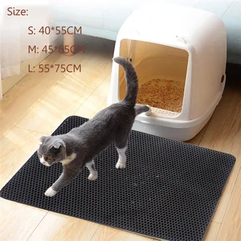 Cat Litter Mat Carpet Cat Sand Toilet Mat Waterproof Mats for Pets Trapper Foldable EVA Non-slip Mats Cat Toilet Training Kit
Cat Litter Mat Carpet Cat Sand Toilet Mat Waterproof Mats for Pets Trapper Foldable EVA Non-slip Mats Cat Toilet Training Kit