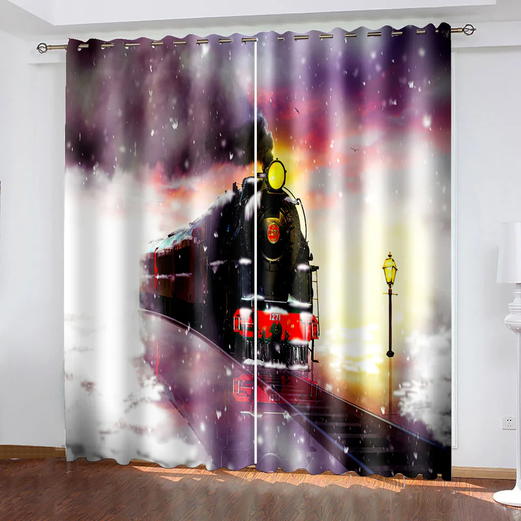 

Room Darkening Blackout Curtains Thermal Insulated Window Curtains for Bedroom Living Rooms Drapes Decor カーテン