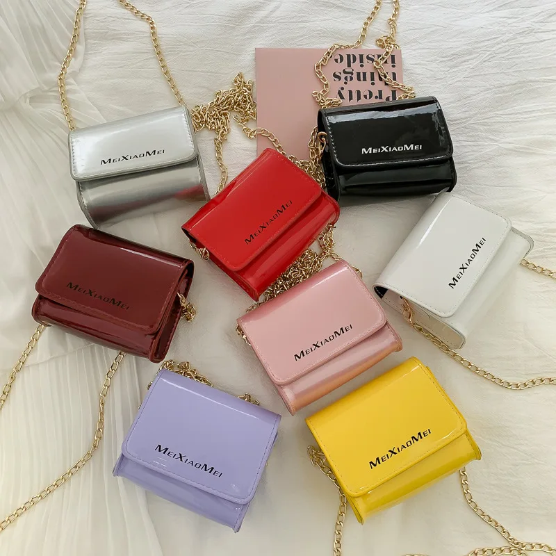 Mini Small Bag Women's 2020 New Style Trend bai da xiao Square Bag Patent Leather Bright Surface One-Shoulder Chain Shoulder Bag
Mini Small Bag Women's 2020 New Style Trend bai da xiao Square Bag Patent Leather Bright Surface One-Shoulder Chain Shoulder Bag