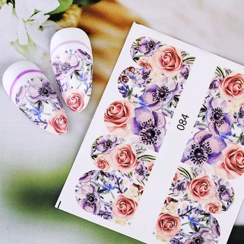 12/24 Sheets/Set Nail Water Decals Flowers Water Sticker Random Pattern Decorations Designs Nail Art Sliders
12/24 Sheets/Set Nail Water Decals Flowers Water Sticker Random Pattern Decorations Designs Nail Art Sliders