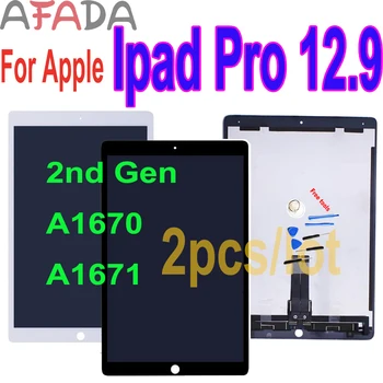 2pc 12.9 LCD Display Touch Screen Digitizer Assembly For iPad Pro 12.9 2nd A1670 A1671 Replacement Repair Part For Ipad Pro 12.9 
2pc 12.9 LCD Display Touch Screen Digitizer Assembly For iPad Pro 12.9 2nd A1670 A1671 Replacement Repair Part For Ipad Pro 12.9