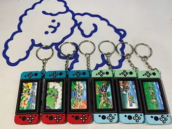 Popular 6Styles Game Animal Crossing Keychain Nintendo Switch Car Keyring Charm Bag Pendant Fashion Soft Rubber PVC Key Chains
Popular 6Styles Game Animal Crossing Keychain Nintendo Switch Car Keyring Charm Bag Pendant Fashion Soft Rubber PVC Key Chains