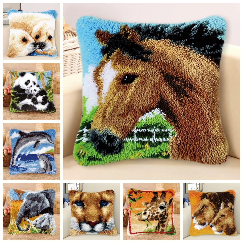 Latch Hook Kits Diy Smyrna Do It Yourself European And American Style Animal Lovely Gift Pillow Embroidery Cross Stitch Pillows
Latch Hook Kits Diy Smyrna Do It Yourself European And American Style Animal Lovely Gift Pillow Embroidery Cross Stitch Pillows