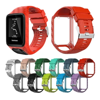 Watch Strap Silicone Replacement Wrist Band Strap for TomTom Runner 2 3 Spark 3 GPS Watch Tracker Watchband Wristwatch Accessory
Watch Strap Silicone Replacement Wrist Band Strap for TomTom Runner 2 3 Spark 3 GPS Watch Tracker Watchband Wristwatch Accessory