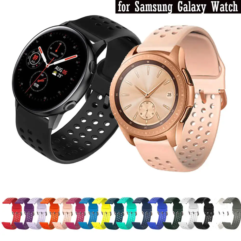 Sport silicone 20mm Watchband strap For Samsung Galaxy Watch 42mm / active1 / active 2 Smart Wristbands Bracelet wriststrap new
Sport silicone 20mm Watchband strap For Samsung Galaxy Watch 42mm / active1 / active 2 Smart Wristbands Bracelet wriststrap new