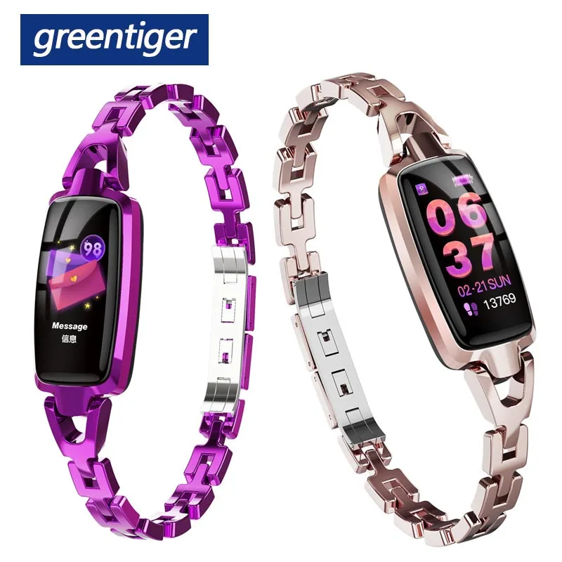 Greentiger DR66 Smart Watch Women Heart Rate Monitor Bluetooth IP67 Waterproof Fitness Tracker Smart Bracelet Android IOS
Greentiger DR66 Smart Watch Women Heart Rate Monitor Bluetooth IP67 Waterproof Fitness Tracker Smart Bracelet Android IOS