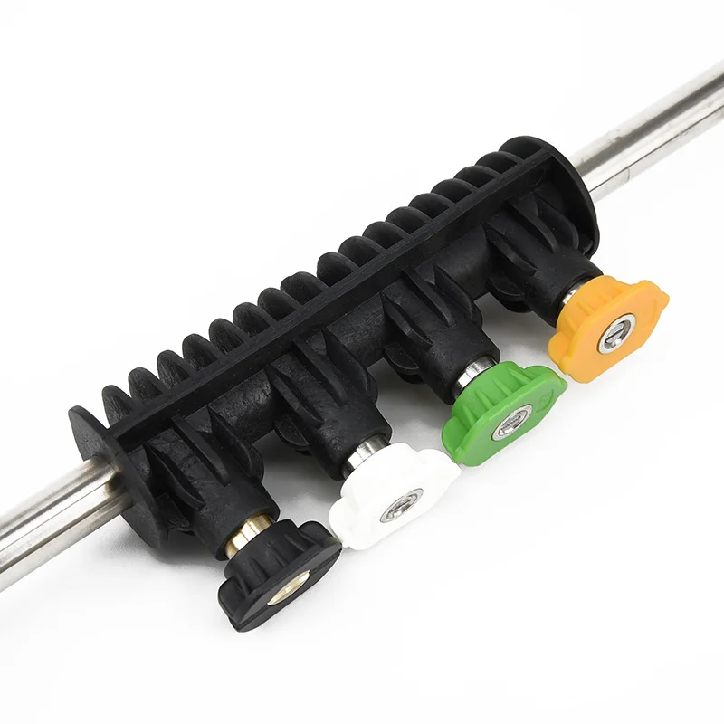 High Quality 50cm Metal Jet Lance Nozzle With 5 Quick Tips For Huter Anlu Kohler Pressure Washers
High Quality 50cm Metal Jet Lance Nozzle With 5 Quick Tips For Huter Anlu Kohler Pressure Washers