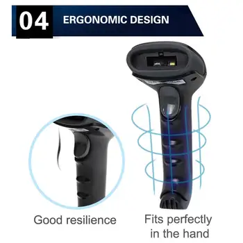 2.4G Wireless CCD 1D Barcode Scanner Battery Powered Low Energy Consumption Code Reader for Android/iOSSmartphones and Tablets
2.4G Wireless CCD 1D Barcode Scanner Battery Powered Low Energy Consumption Code Reader for Android/iOSSmartphones and Tablets