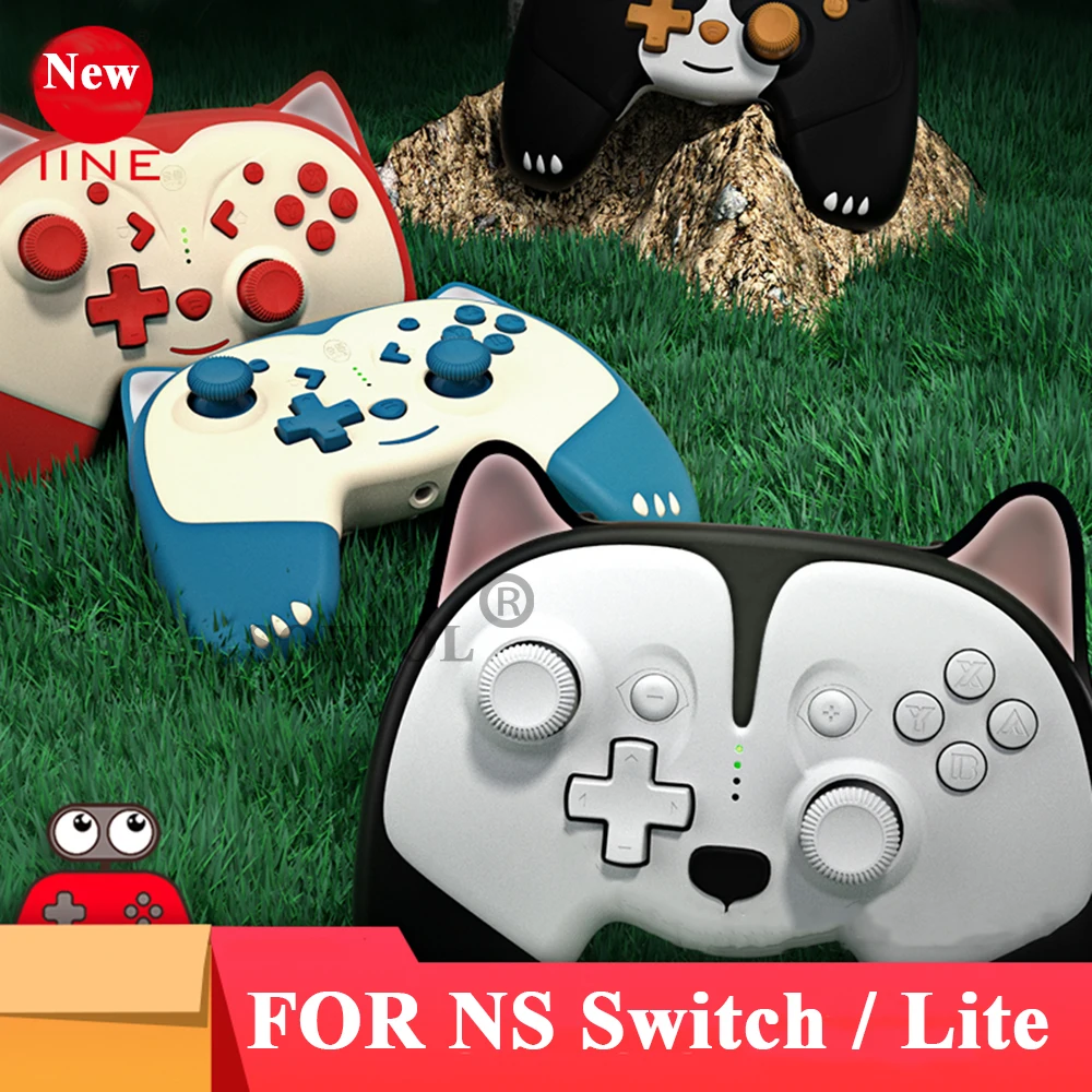 Новый беспроводной контроллер, геймпад для Nintendo Switch Pro/Lite, игровой джойстик с программируемыми кнопками, турбо пробуждение, Прямая поставка
Новый беспроводной контроллер, геймпад для Nintendo Switch Pro/Lite, игровой джойстик с программируемыми кнопками, турбо пробуждение, Прямая поставка