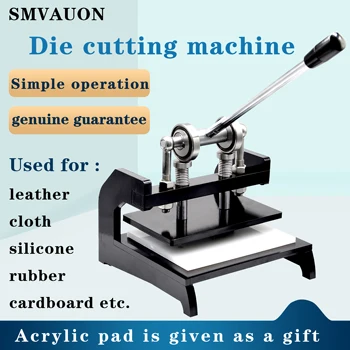 New Manual Pressure Machine Double Wheel Hand Leather Cutting Machine Mold Cutter DIY Leather Cutting Dies Machine
New Manual Pressure Machine Double Wheel Hand Leather Cutting Machine Mold Cutter DIY Leather Cutting Dies Machine