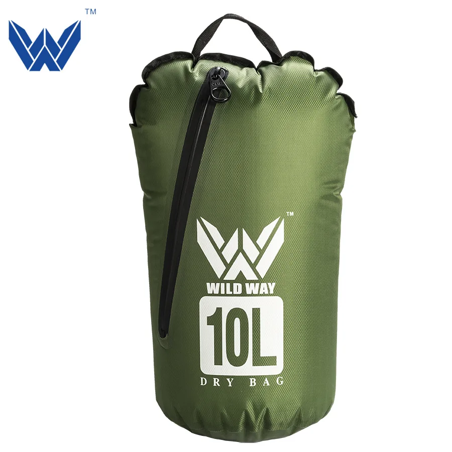 68D Rip Stop Fit TPU Waterproof Bucket Bag Shoulders And One Shoulder Switchable Backpack Beach Drifting Waterproof Bag