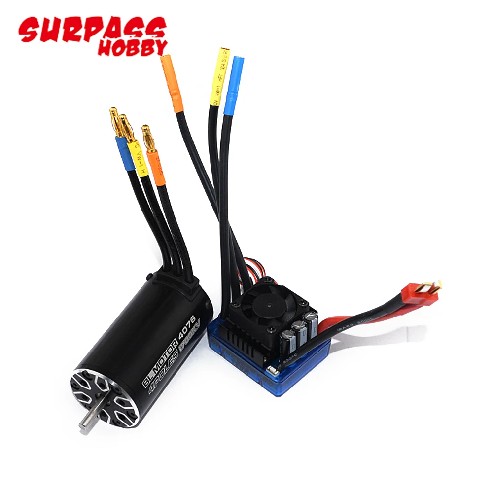2pcs/set 4076 2250KV 2000KV 1700KV 1350KV Sensorless Brushless Motor 120A ESC Combo Set for 1/8 RC Car Truck
2pcs/set 4076 2250KV 2000KV 1700KV 1350KV Sensorless Brushless Motor 120A ESC Combo Set for 1/8 RC Car Truck