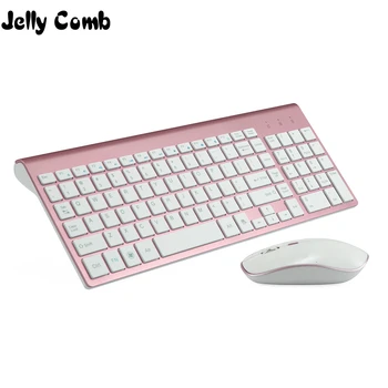 Jelly Comb 2.4G Wireless Keyboard and Mouse Comb Full Size 102 keys Low-Noise USB Wireless Keyboard Mouse for Laptop Computer PC
Jelly Comb 2.4G Wireless Keyboard and Mouse Comb Full Size 102 keys Low-Noise USB Wireless Keyboard Mouse for Laptop Computer PC