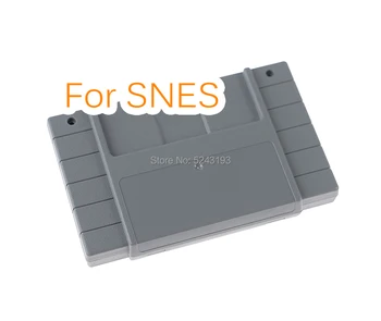 10pcs FOR SNES US Version Game Cartridge Plastic Shell 16 bit game card Housing case for SNES/S FC with 2 screws