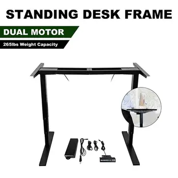 3-Stage Electric Stand Up Desk Frame/Dual Synchronous Motor ergonomic height adjustable standing desk for DIY workstation EUPLUG
3-Stage Electric Stand Up Desk Frame/Dual Synchronous Motor ergonomic height adjustable standing desk for DIY workstation EUPLUG