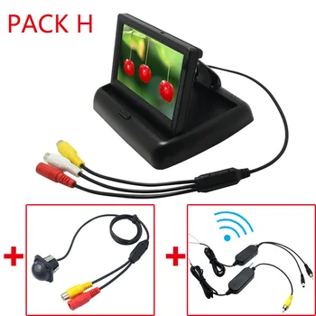 4.3-Inch Car Liquid Crystal Display + Universal Small Straw Hat Vehiclel Backup Camera High-definition + Wireless Module
4.3-Inch Car Liquid Crystal Display + Universal Small Straw Hat Vehiclel Backup Camera High-definition + Wireless Module