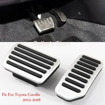 Car Alloy Accelerator Gas Brake Footrest Pedal Plate Pad Cover For Toyota Corolla 
Car Alloy Accelerator Gas Brake Footrest Pedal Plate Pad Cover For Toyota Corolla