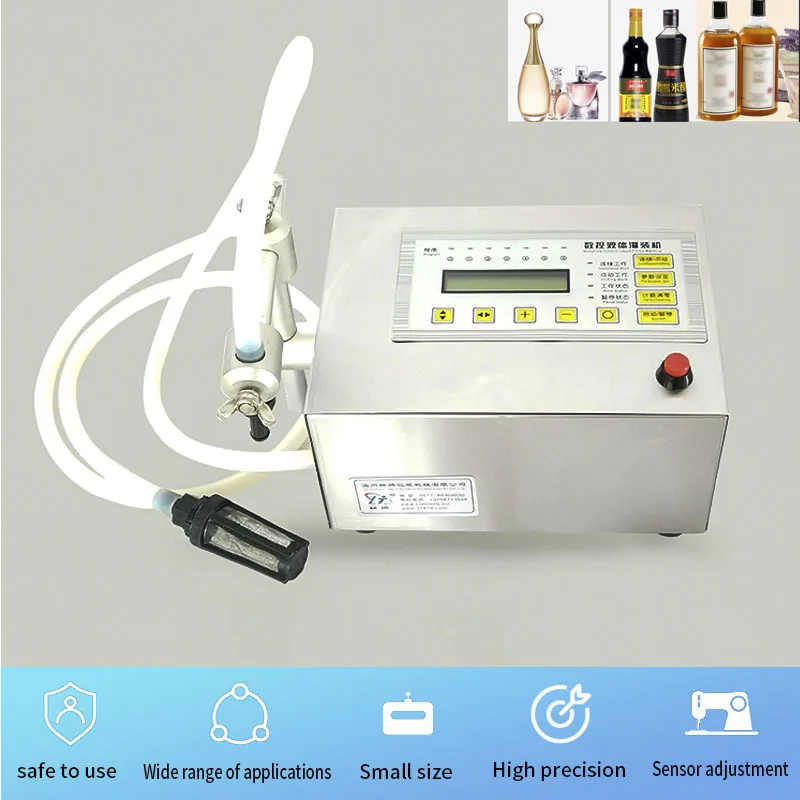 5-3500ml Water Soft Drink Liquid FIlling Machine Digital Control Water Oil Perfume Milk Bottle FIlling Machine
5-3500ml Water Soft Drink Liquid FIlling Machine Digital Control Water Oil Perfume Milk Bottle FIlling Machine