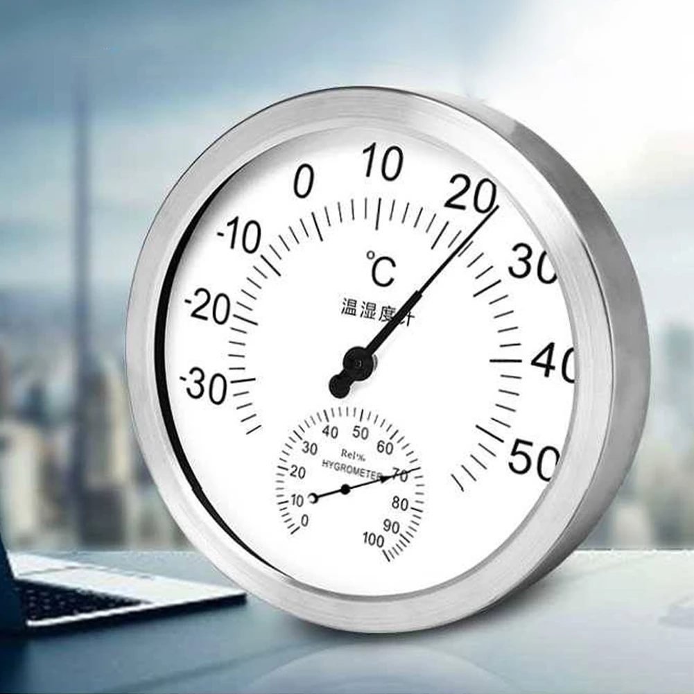 Office Hygrometer Thermometer Tip Home Lab Large Screen Accurate Outdoor Temperature Humidity Round Meter Wall Hang Warehouse
Office Hygrometer Thermometer Tip Home Lab Large Screen Accurate Outdoor Temperature Humidity Round Meter Wall Hang Warehouse