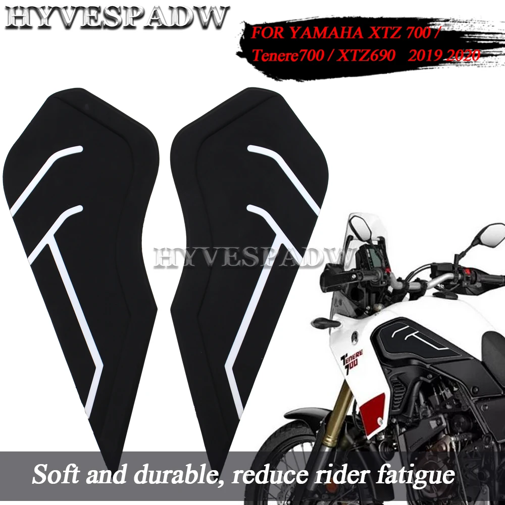 Нескользящие боковые наклейки на топливный бак, водонепроницаемые наклейки, аксессуары для мотоциклов YAMAHA Tenere 700 T700 XTZ 690 T 700
Нескользящие боковые наклейки на топливный бак, водонепроницаемые наклейки, аксессуары для мотоциклов YAMAHA Tenere 700 T700 XTZ 690 T 700