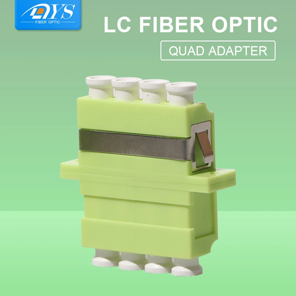 50pcs/lots LC UPC/APC SM/MM Quad Fiber Optical Adapter LC/UPC Multi Mode Quad Flange Optical Coupler Connector
50pcs/lots LC UPC/APC SM/MM Quad Fiber Optical Adapter LC/UPC Multi Mode Quad Flange Optical Coupler Connector