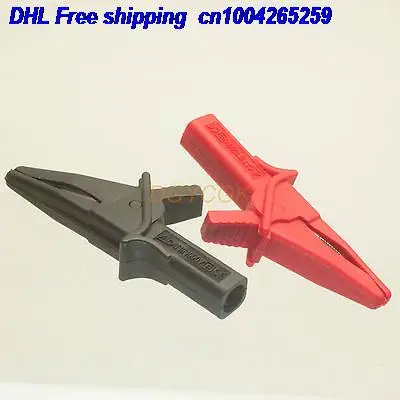 DHL 10pcs 2 pairs connector 85mm big Aligator test clip High current for 4mm banana plug connector 22-ct
DHL 10pcs 2 pairs connector 85mm big Aligator test clip High current for 4mm banana plug connector 22-ct