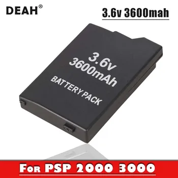 

1PC Gamepad Battery 3.6V 3600mAh for Sony PSP 2000 PSP 3000 PSP2000 PSP3000 PlayStation Portable Rechargeable Replacement Cells