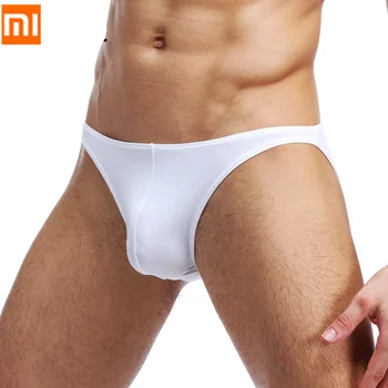 3PCS Xiaomi Mijia Men Underwear Ice Silk Seamless Men's Underpants Thin Sexy Low Waist Briefs Summer Cool Short Boxer Panties
3PCS Xiaomi Mijia Men Underwear Ice Silk Seamless Men's Underpants Thin Sexy Low Waist Briefs Summer Cool Short Boxer Panties