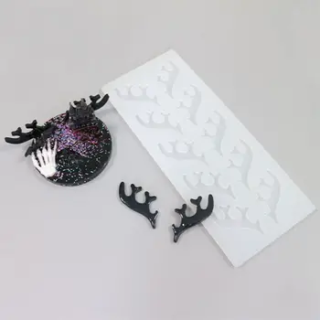 Lovely Antlers Necklace Pendant Hairpin Earrings Molds Deer Horn Epoxy Resin Silicone Mold Jewelry Earrings Making Tools
Lovely Antlers Necklace Pendant Hairpin Earrings Molds Deer Horn Epoxy Resin Silicone Mold Jewelry Earrings Making Tools