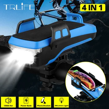 Multifunction Bike Light With Phone Holder Bicycle Light 2T6 Super Bright LED Torch 2000/4000mAh Power Bank Cycling Flashlight
Multifunction Bike Light With Phone Holder Bicycle Light 2T6 Super Bright LED Torch 2000/4000mAh Power Bank Cycling Flashlight