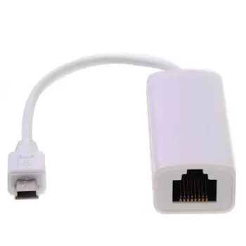 High Speed Mini USB to Fast Female Ethernet LAN RJ45 Ethernet Network 10/100M Adapter For Windows 7/8 for Android
High Speed Mini USB to Fast Female Ethernet LAN RJ45 Ethernet Network 10/100M Adapter For Windows 7/8 for Android