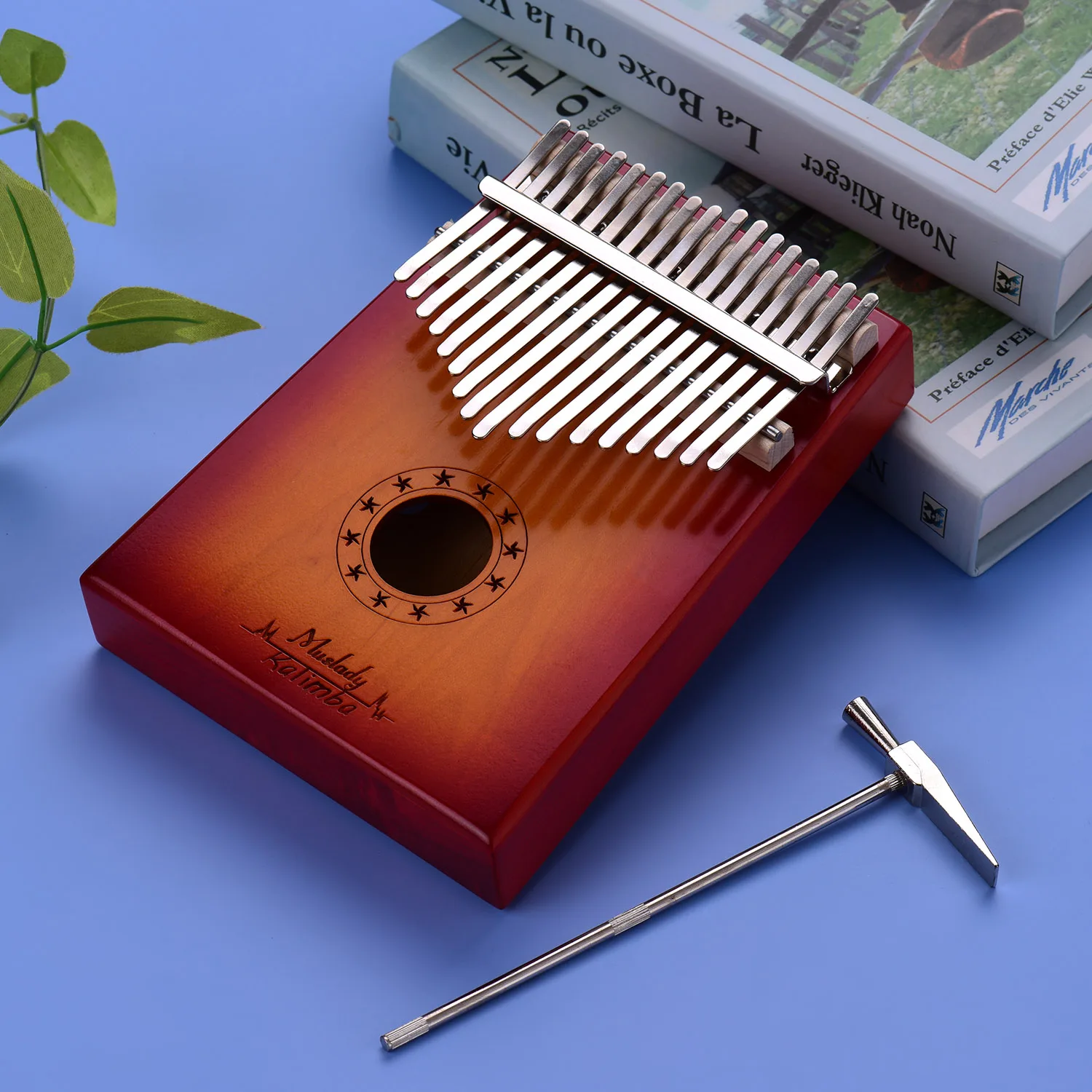 Muslady 17 Keys Thumb Piano Kalimba Mbira Finger Piano Solid Wood Metal Material Musical Instrument Portable with Accessaries
Muslady 17 Keys Thumb Piano Kalimba Mbira Finger Piano Solid Wood Metal Material Musical Instrument Portable with Accessaries