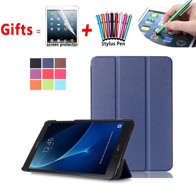 Slim Magnetic Folding Flip PU Case Cover for Samsung Galaxy Tab A 10.1 2016 T580 T585 T580N T585N Skin Case
Slim Magnetic Folding Flip PU Case Cover for Samsung Galaxy Tab A 10.1 2016 T580 T585 T580N T585N Skin Case