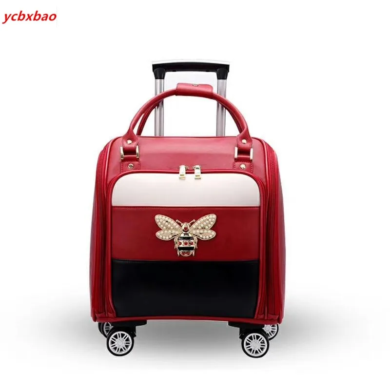 2019 Travel Suitcase Leather Suitcase Women Carry on Travel Case Luggage Cabin Travel Bag Cabin Carry-on Trolley Box Luggage 
2019 Travel Suitcase Leather Suitcase Women Carry on Travel Case Luggage Cabin Travel Bag Cabin Carry-on Trolley Box Luggage